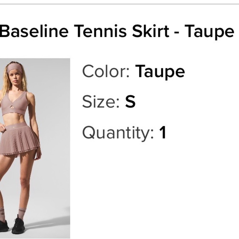 Alo Skirt - Picture 5 of 6
